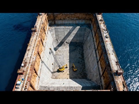 Inside the Massive Drydock Site | The Construction Process You’ve Never Seen Before