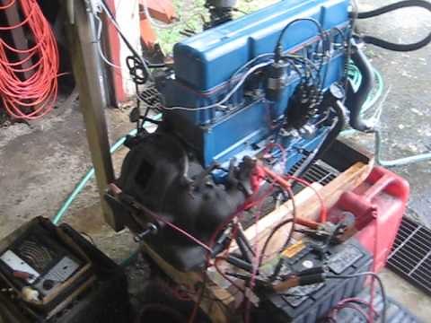 Chevy 235 Blue Flame break in