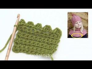How to crochet a picot edge