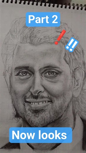 I draw hrithik roshan shading process #trending #drawing #hrithikroshan #shorts