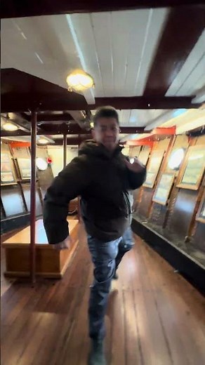 Savate training on a Victorian era Steam powered Ship FISav