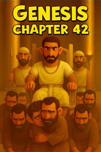 Why Did Joseph’s Brothers Fail to Recognize Him in Egypt? | Genesis 42 #bibleshorts #bibleforkids