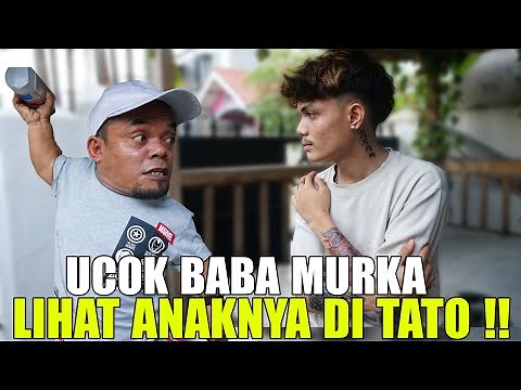UCOK BABA GEBUKIN ANAK NYA AKIBAT PAKE TATO DI TANGANNYA !!