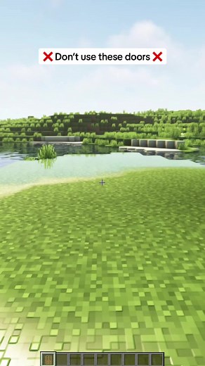 Safest Lava Door Build for Minecraft