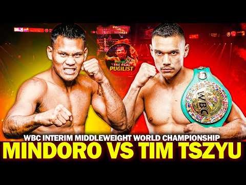 🔴BREAKING! WELJON MINDORO VS. TIM TSZYU WBC INTERIM MIDDLEWEIGHT! boxing latest boxing fights 2026