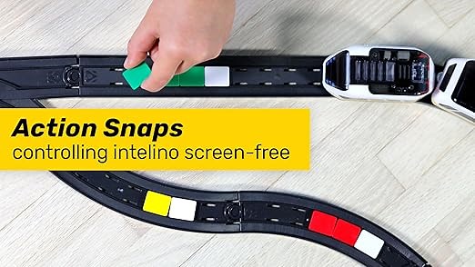 Screen-Free Control of intelino Smart Train with Action Snaps