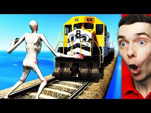 Can SCP-096 STOP THE TRAIN In GTA 5?