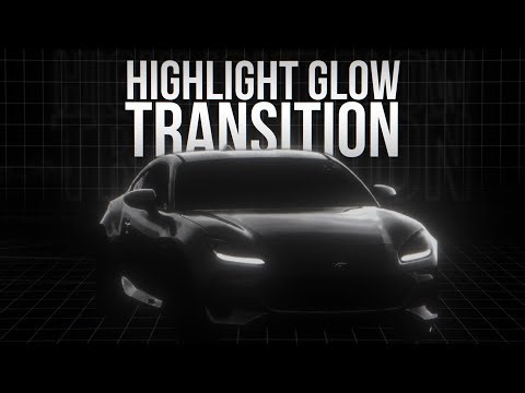 Highlight Glow Transition After Effects Tutorial
