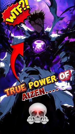 Aizen true power #shorts