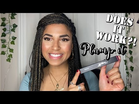 Plump it Lip volumising review & Demo: Best lip plumper ever?!