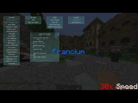 Francium Client UPDATED?! 1.21 Download discord.gg/mhxrcA8vBs