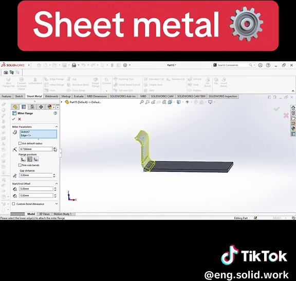 Sheet Metal Design in SolidWorks: A Comprehensive Guide