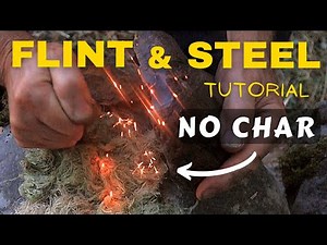 Flint & Steel Fire NO CHAR | Amazing Results!