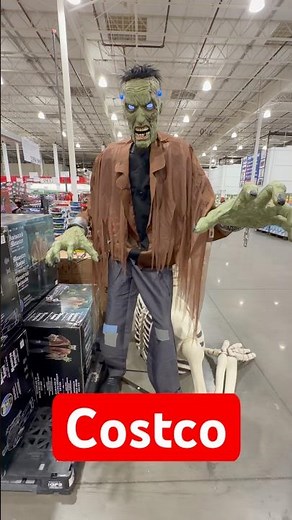 Costco 7.5 Foot Animated Monster with LCD Eyes & Sound