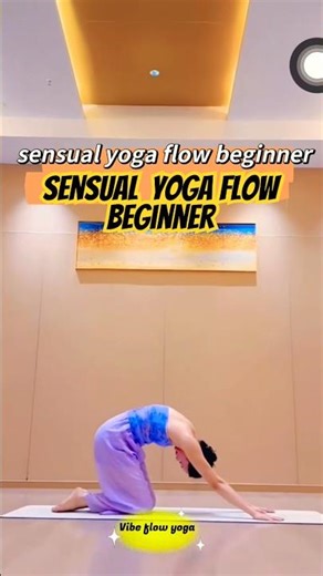 🔥 Sensual Yoga Flow for Beginners | Slow, Soft & Mindful Movement #usa #vibeflowyoga #morningyoga