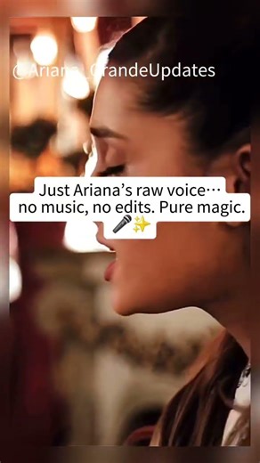 ✨ Pure Vocals, No Music Ariana Grande Sings Right There Like an Angel
