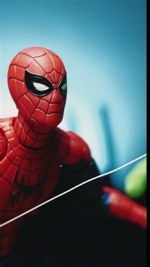 what did you say your name was? @hobby-genki #spiderman #animation #stopmotion #brandnewday