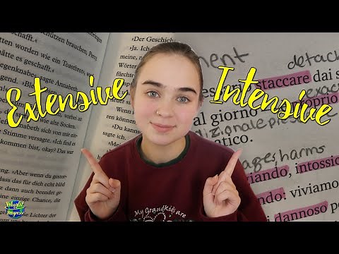 How I Read for Language Learning (Intensive and Extensive!)