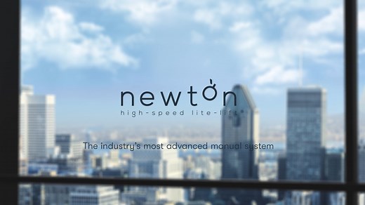 Solar Shades with Newton High-Speed Lite-Lift® Technology