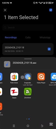 Voice Recorder Mein Recording Share Kaise Kare Mobile Mein