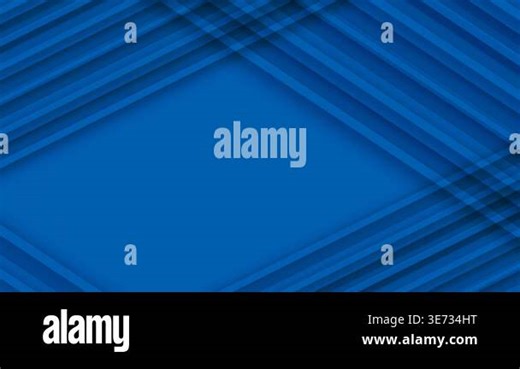 Modern Blue Geometric Diagonal Stripes Motion Background Stock Video Footage - Alamy