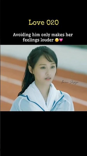 Avoiding him only makes her feelings louder 😣💗#loveo2o #cdrama #shorts #short #love #crush #drama