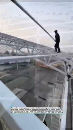 High-Rise Steel Structure Construction at Extreme Height #Construction #Steel #Skyscraper