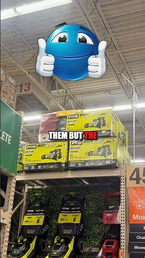 I found $2,000 lawnmowers for just $630 at Home Depot… 😳 #homedepot #lawnmower #clearance #deals