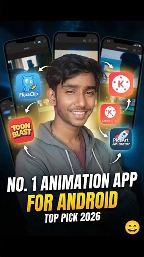 Best App for Making Animation and Cartoon Video in Android 🚀📱