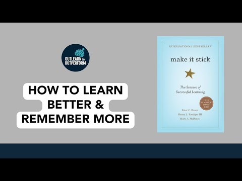Elevate Your Thinking: Practical Insights from the book 'Make It Stick' with Charles Good