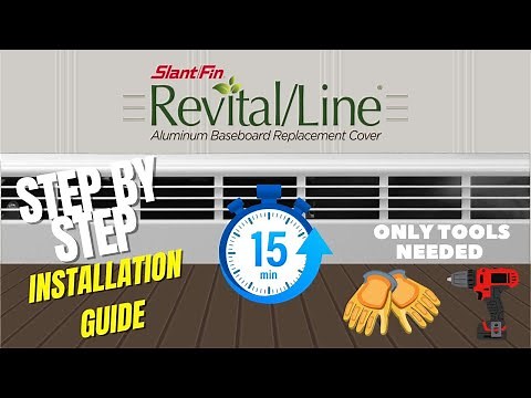 Quick & Easy: Install Revital/Line Baseboard Covers in 15 Mins!