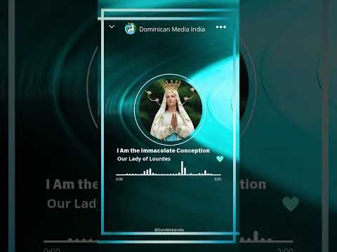 I Am the Immaculate Conception | Our Lady of Lourdes Feast Day Song (Feb 11) #avemaria