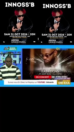 Rdv 31 octobre à L'Arena grand paris 🔥 @Innoss’B