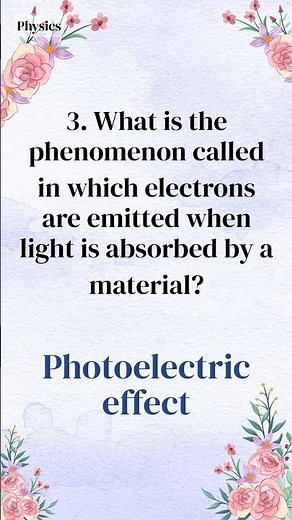 Five Science Trivia Questions For A Last Minute Cram - 1-Minute Science Quiz (314)