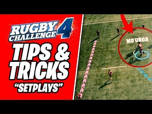 RUGBY CHALLENGE 4 TIPS & TRICKS - SETPLAYS