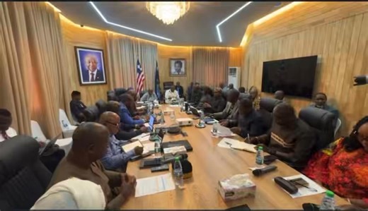 President Boakai: ‘Suspended tenure cases. LACC matters must be resolved quickly as I said. And let me tell the police, the badges you wear are not hunting licenses to break the law.’” | SPOON TV LIVE