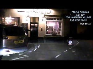 [NIGHT VIEW] FULL ROUTE VISUAL | London Bus Route 331 - Ruislip to Uxbridge | DEL2165 (LK16DFA)