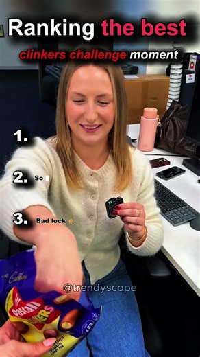 Ranking The Best Clinkers Challenge Moments 🍬 #shorts #clinkerschallenge #candy #funny