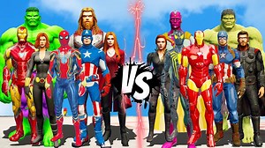 2.4M views · 33K reactions | THE AVENGERS VS THE AVENGERS - EPIC BATTLE #KjraGaming #SKGaming #DMProduction #WaterRagdolls #GTA | Kjragaming | Facebook