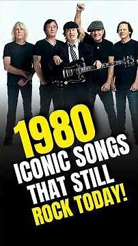 Top 10 Iconic Songs From 1980 That STILL Rock Today! #1980Music #ClassicRock #80sHits #shortvideo