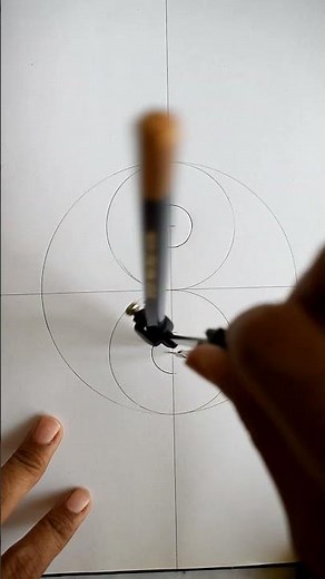 Easiest way to draw a yin yang symbol | #easydrawings #drawingtutorial #yinyang #stepbystepdrawing