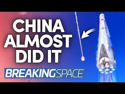 Chinese Falcon 9-size Rocket ALMOST Lands on First Attempt! | Zhuque-3 Flight 1 Update