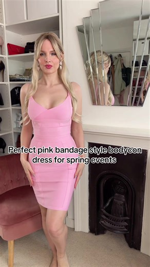 The perfect spring dress for 2026… sculpted fit for your curves! #bandagedress #bodycondress #springdresses #tiktokmadebuythis #tiktokmademebuylt