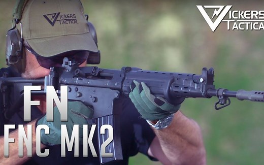 【转载/熟肉】FAL突击步枪的5.56版本FNC MK2型 基本介绍+全自动实弹射击