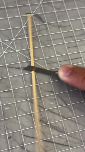 How to cut baswood & quick-setting glue Architecture tips for model making! ✍️: @thehandsofthelord #architecture #architecturetips #architecturemodel #architecturemodelmaking #modelmaking #architecturestudent #maquette #diy