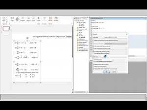 Introduction to gPROMS | Solve ODE in gPROMS Model Builder Part 2 | gPROMS tutorials