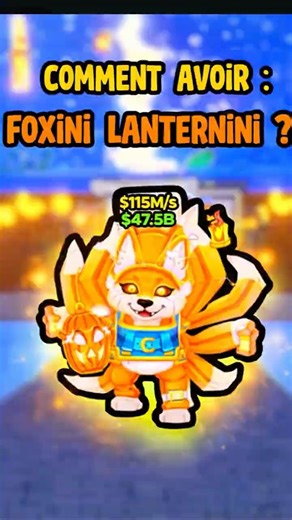 Comment avoir le Brainrot Foxini Lanternini ?