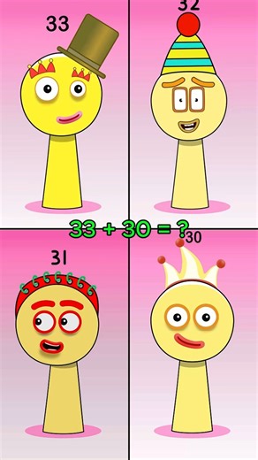 Incredibox Numberblocks 33, 32, 31, 30 | Compilation Incredibox #sprunki #numberblocks #incredibox