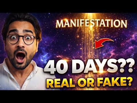 The 40 Days Manifestation Rule | Divine Law of Attraction Explained | Change Your Reality