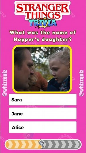 Stranger Things Trivia Quiz V10